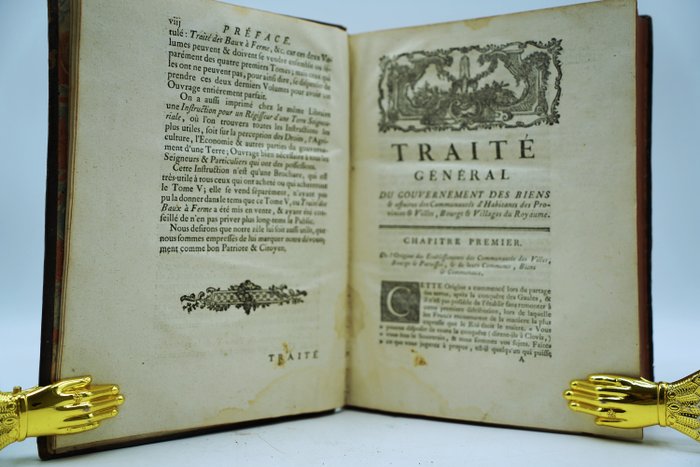 Me Edme De La Foix De Freminville - [Boîte à secrets] Traité général du gouvernement des biens et affaires des communautés d'habitans - 1788