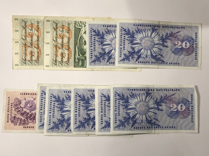 Schweiz. - 14 Billets - Various Dates  (Ingen mindstepris)