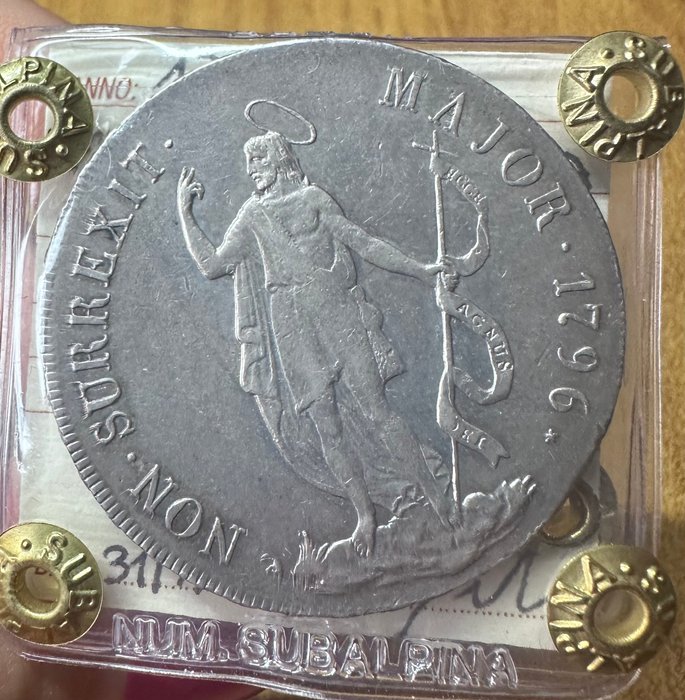 Genova. Dogi Biennali. 8 Lire 1796