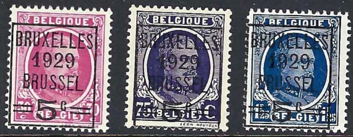 Belgien 1929 - Hele året - OBP/COB 273/98