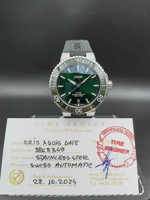 Oris - Aquis Diver - LO 686 - Ingen mindstepris - 7732 - Mænd - 2020+