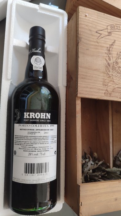 Krohn Port: 2007 Vintage  1999 Colheita - Flasket 2007 -  Porto  - 2 Flasker (0,75 L)