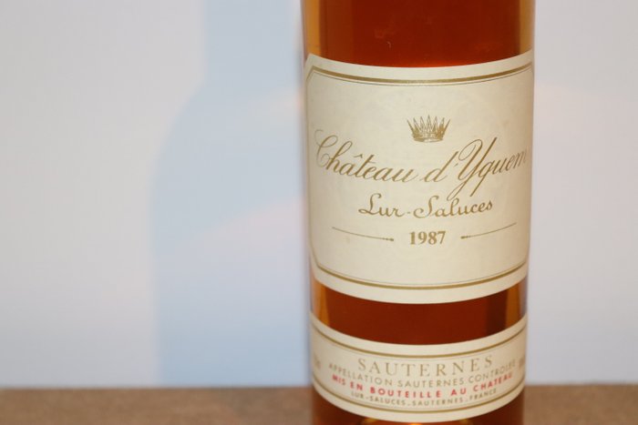 1987 Chateau d'Yquem - Bordeaux 1er Cru Supérieur - 1 Flaske (0,75L)