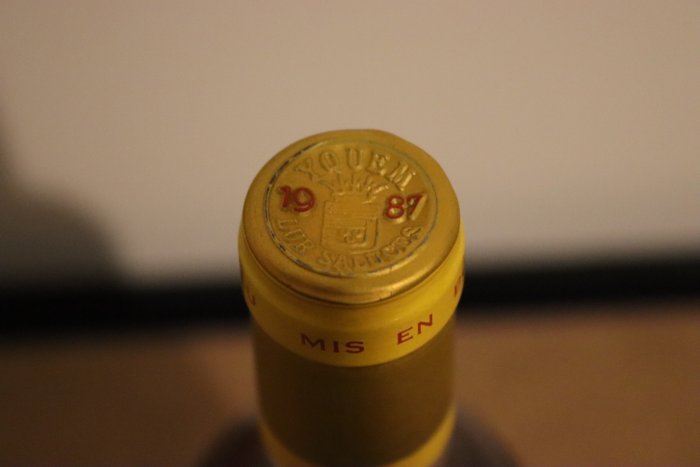 1987 Chateau d'Yquem - Bordeaux 1er Cru Supérieur - 1 Flaske (0,75L)