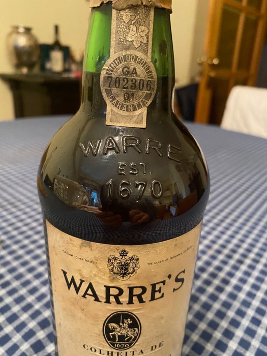 1937 Warre's - Colheita Port - Flasket 1991 -  Porto  - 1 Flaske (0,75L)