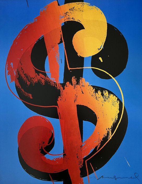 Andy Warhol (after) - 1 $ - Te Neues licensed offset print