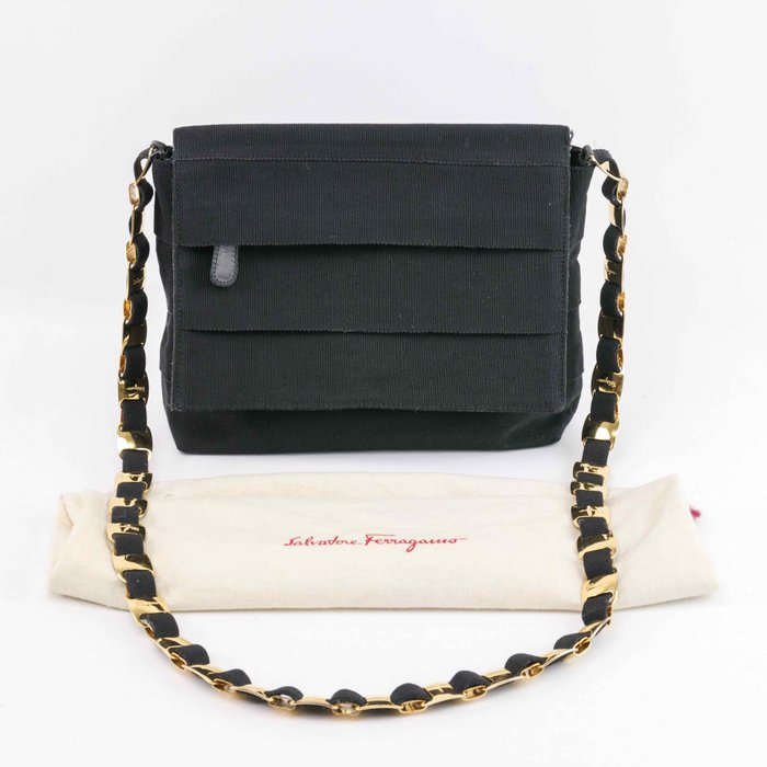 Salvatore Ferragamo - Chain Mini Crossbody - Håndtaske