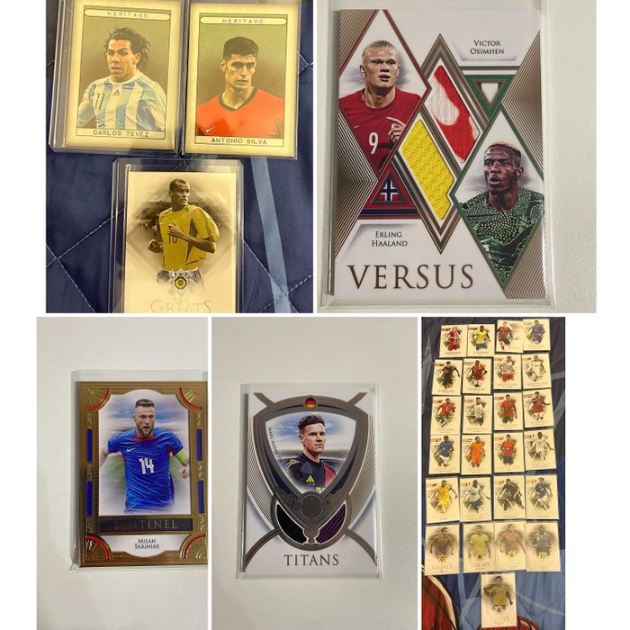 2023/24 Futera Unique Patches and Parallels - 28 Card - Næsten så god som ny (NM)