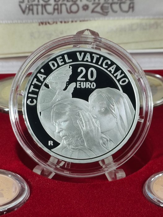 Vatikanstaten. Proof Set 2024 (incl. 20 euro in argento)