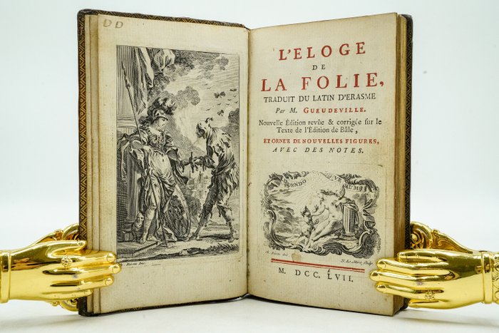 Erasme - L'Eloge de la folie - 1757