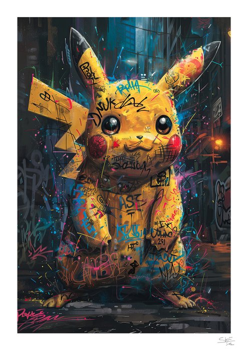 SKE - Vandalized Pikachu