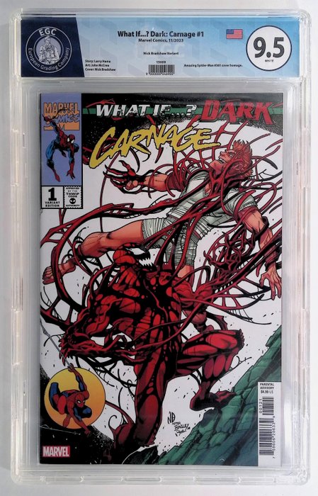 What If...? Dark: Carnage #1 - EGC graded 9.5 - 1 Graded comic