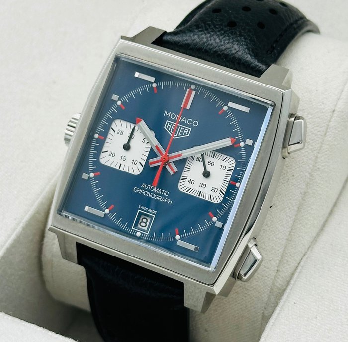 TAG Heuer - Monaco Chronograph "Steve McQueen" - CAW211P - Mænd - 2019