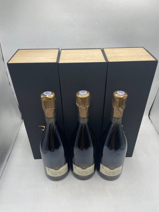 Eric Rodez, Cuvée Des Grands Vintages - Champagne Extra Brut - 3 Flasker (0,75 L)