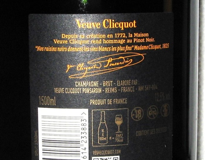 Veuve Clicquot, Carte Jaune - Champagne Brut - 2 Magnummer (1,5 L)