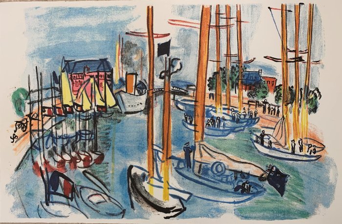 Raoul Dufy (1877-1953) - Port De Deauville