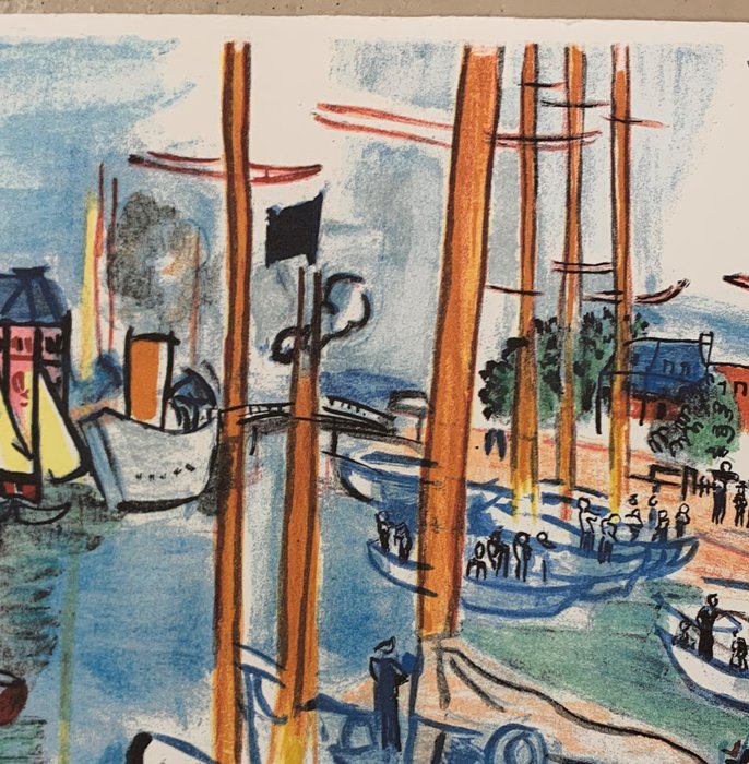 Raoul Dufy (1877-1953) - Port De Deauville