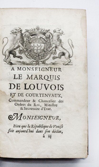 de la Houssaye - Gouvernement de Venise - 1677