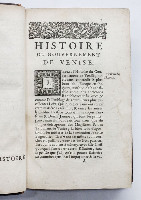 de la Houssaye - Gouvernement de Venise - 1677