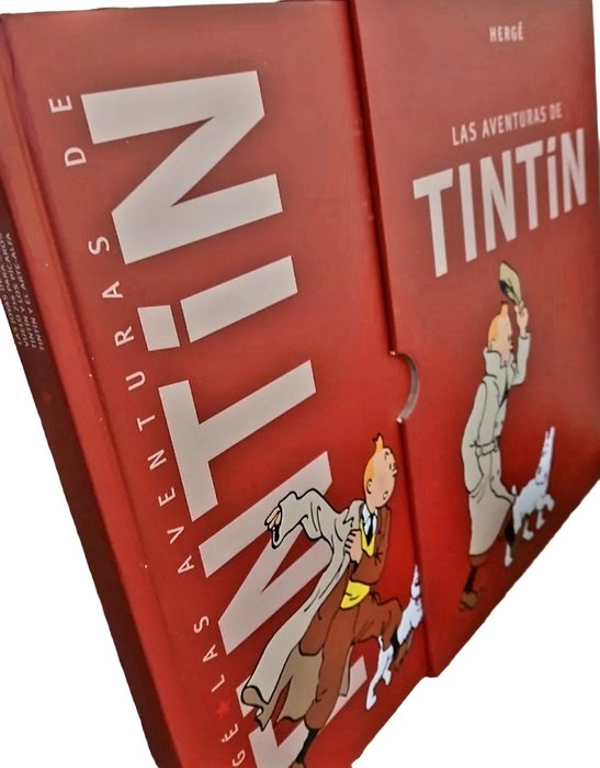 Tintin - Box 60 aniversario - Colección completa - 8 Albums + Box