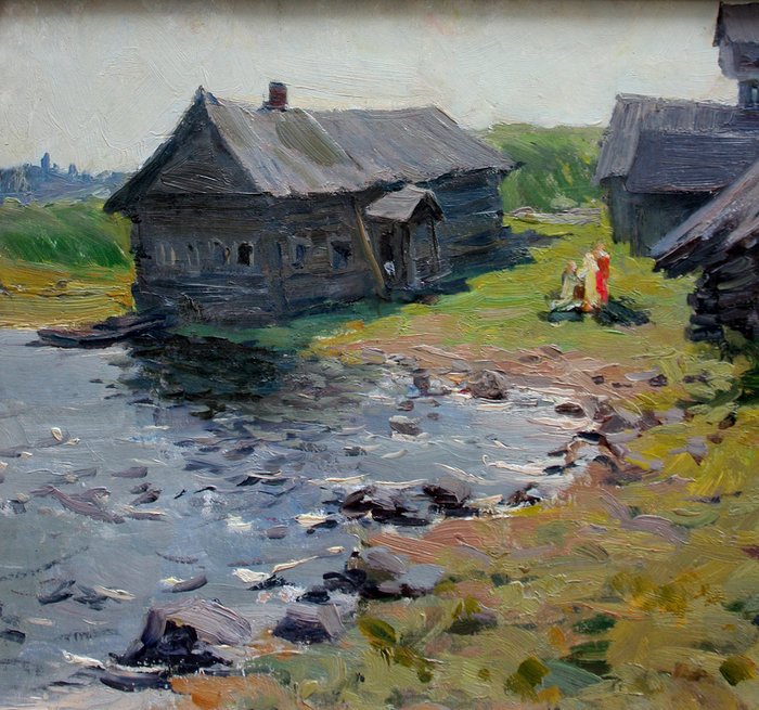 Petr Savvovich Vershigorov (1925-1998) - On the north shores