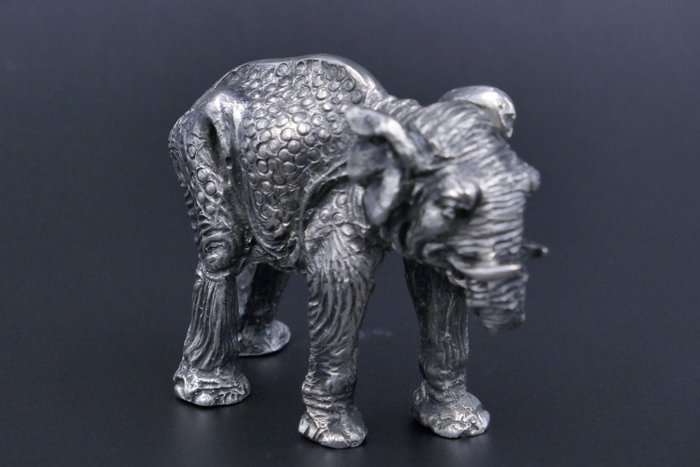 Statuette - Elefante de plata - Sølv 800