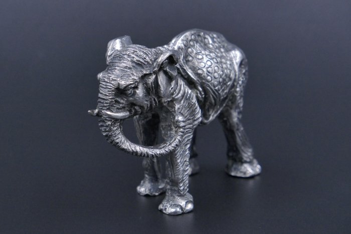 Statuette - Elefante de plata - Sølv 800