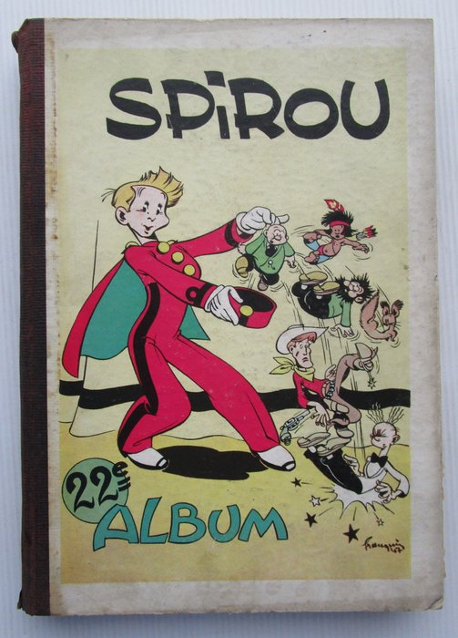 Spirou (magazine) - Recueil N°22 - 1 Album - Første udgave - 1947