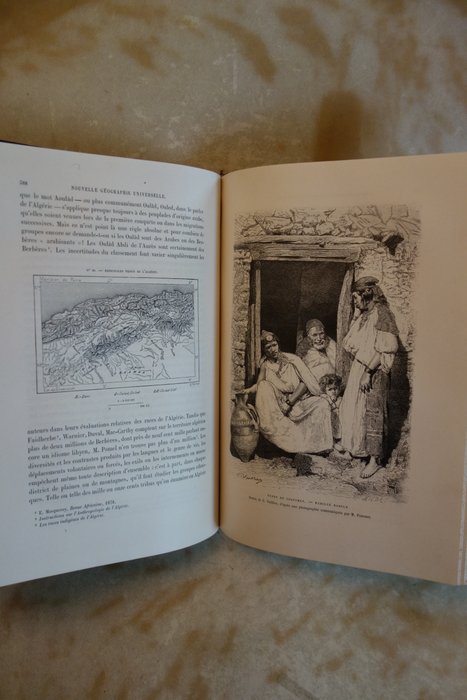 E Reclus - L'Afrique Septentrionale - Nouvelle Géographie Universelle - 1886