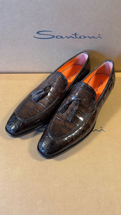 Santoni - Snøresko - Størelse: Shoes / EU 44.5