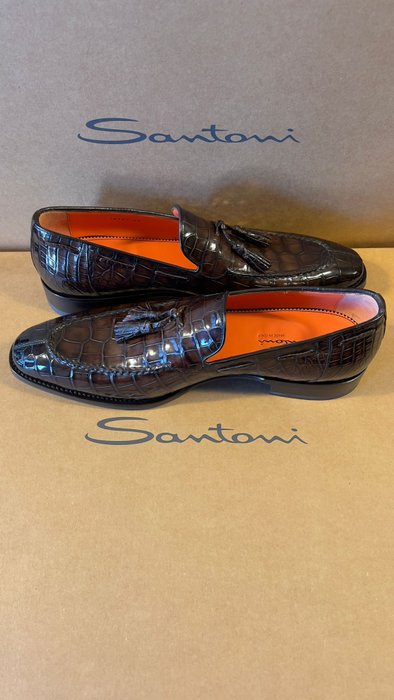 Santoni - Snøresko - Størelse: Shoes / EU 44.5