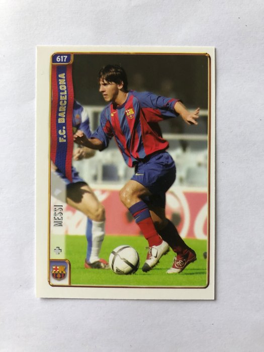 2004 Mundicromo Las Fichas de La Liga - #617 Lionel Messi - Rookie