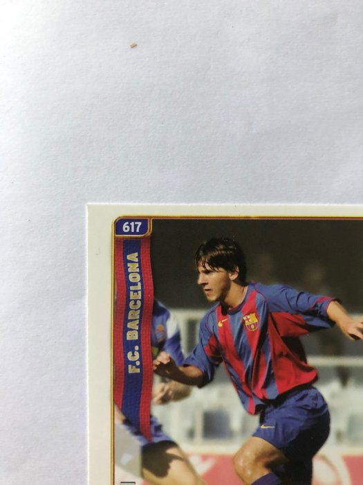 2004 Mundicromo Las Fichas de La Liga - #617 Lionel Messi - Rookie