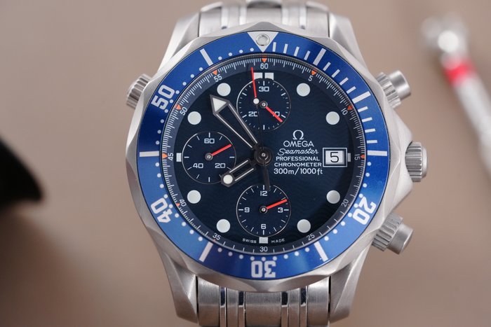 Omega - Omega Seamaster Diver 300m Professional Chronometer Titanium - 2298.80.00 - Mænd - 2000-2010