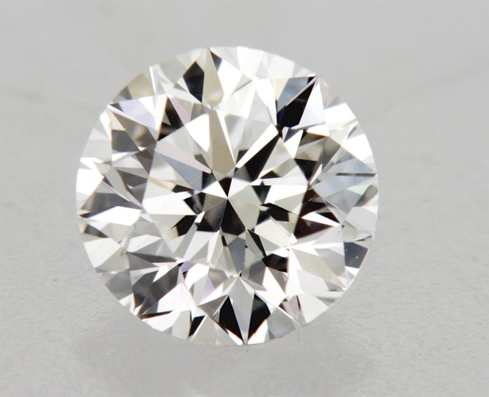 1 pcs Diamant  (Natur)  - 0.90 ct - Rund - G - VS1 - International Gemological Institute (IGI) - n167