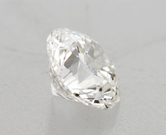 1 pcs Diamant  (Natur)  - 0.90 ct - Rund - G - VS1 - International Gemological Institute (IGI) - n167