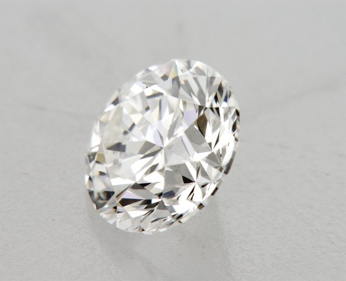 1 pcs Diamant  (Natur)  - 0.90 ct - Rund - G - VS1 - International Gemological Institute (IGI) - n167