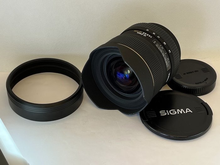 Sigma 12-24mm F4.5-5.6 EX DG HSM CANON with Lens hood included Kameralinse