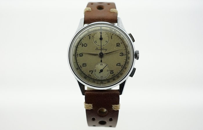 Breitling - Chronograph  Cal Venus 170 17 Jewels - Ingen mindstepris - Ref 178 - Mænd - 1901-1949