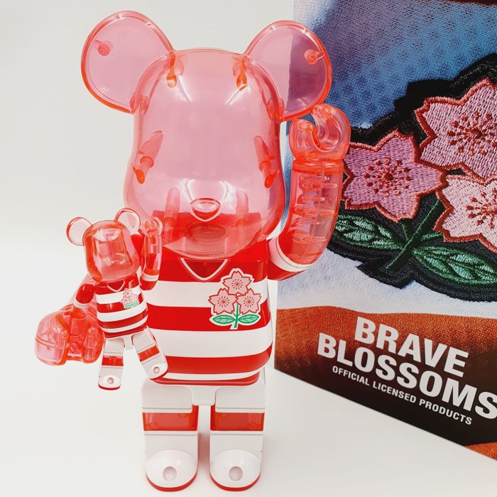 Medicom Toy - Be@rbrick 400% 100%"The Brave Blossom" sReadies Rugby Japan National Team world cup 2019