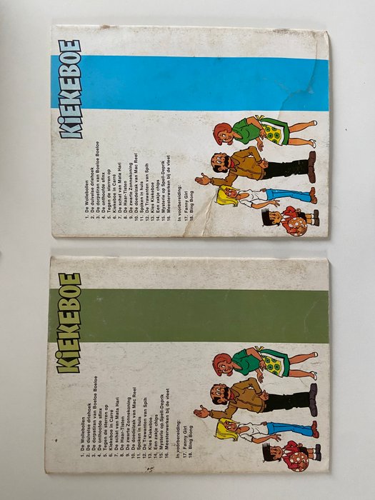 De Kiekeboes, Kiekeboe - Zwart-wit uitgaven Kiekeboe - 29 Album