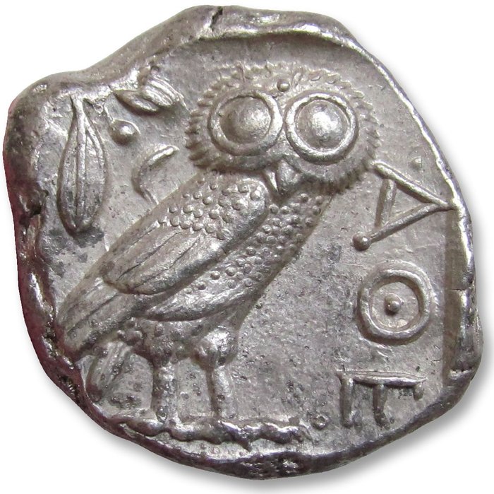 Attica Athen Tetradrachm 454-404 BC - great example of this iconic coin -