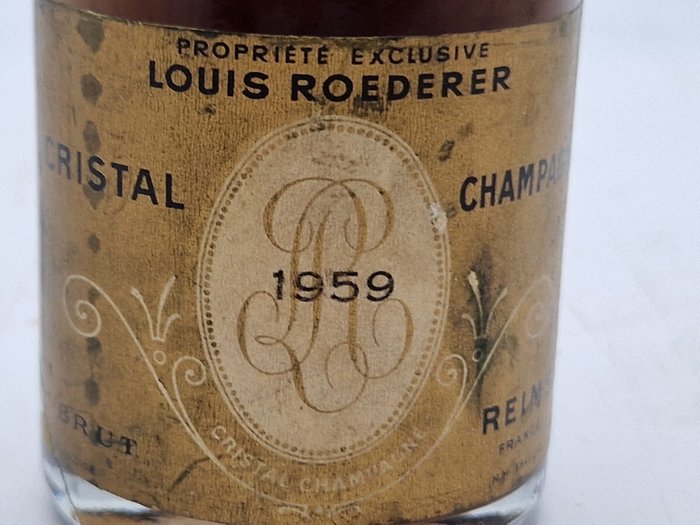 1959 Louis Roederer, Cristal - Champagne - 1 Piccolo (0,1875 L)