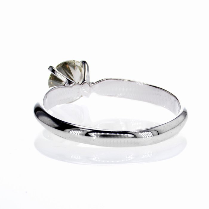 Ingen mindstepris - Forlovelsesring - 14 karat Hvidguld -  102ct tw Diamant (Natur)