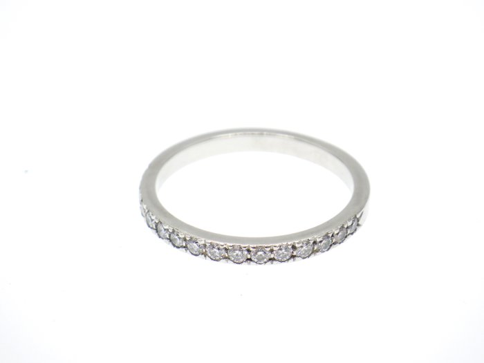 Ingen mindstepris - Tiffany  Co. - Ring - Soleste Half Eternity Ring Diamonds Platinum 950 Platin