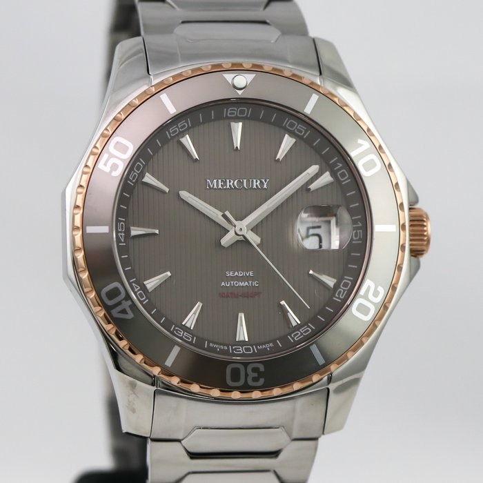 Mercury - SEADIVE - Automatic Swiss Watch - MEA481-SR-2 - Ingen mindstepris - Mænd - 2011-nu