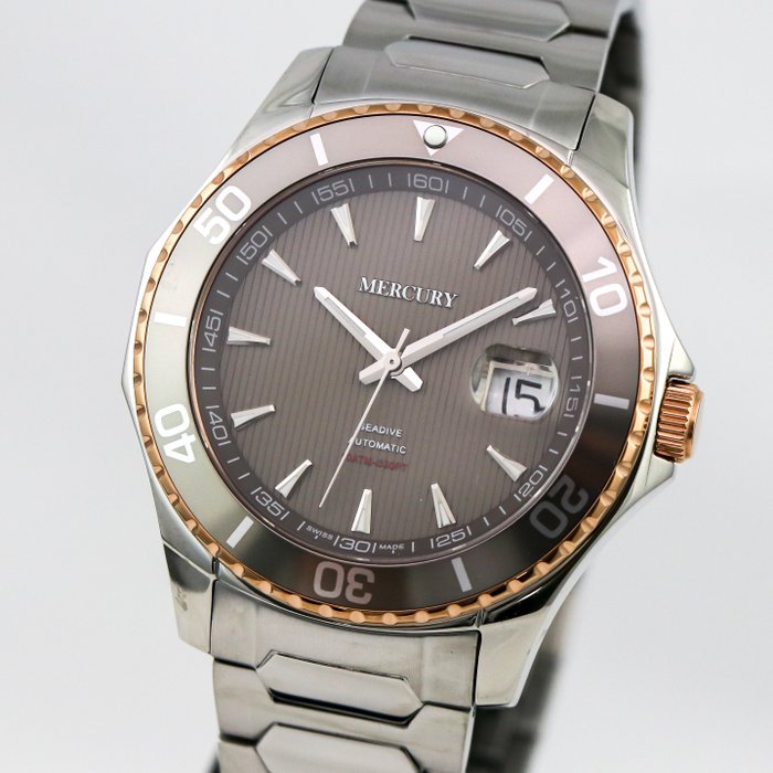 Mercury - SEADIVE - Automatic Swiss Watch - MEA481-SR-2 - Ingen mindstepris - Mænd - 2011-nu