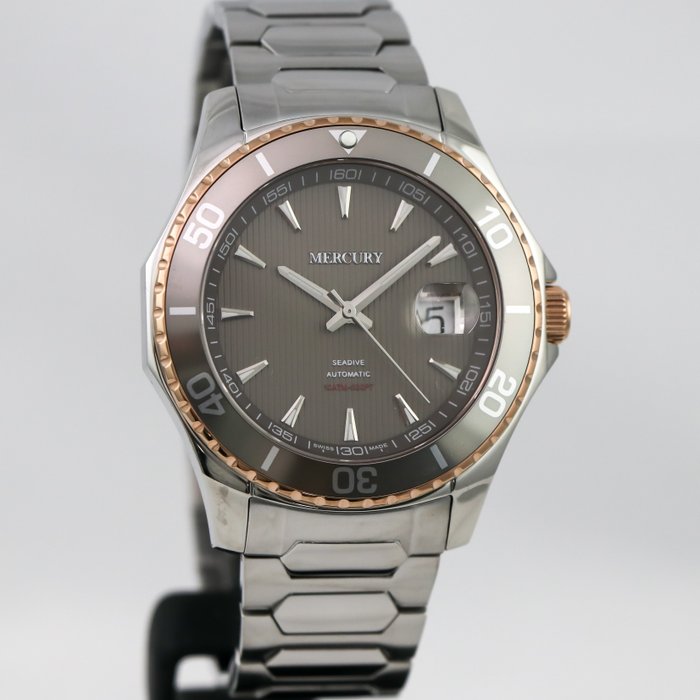 Mercury - SEADIVE - Automatic Swiss Watch - MEA481-SR-2 - Ingen mindstepris - Mænd - 2011-nu