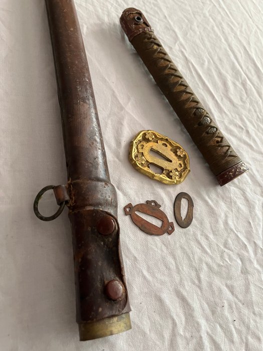 Japansk WW2 Army Koshirae for Army Katana-sværd - Imperial Army - Militærudstyr