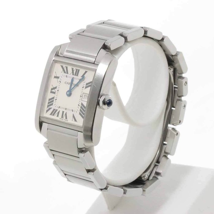 Cartier - Tank Française - 2465 - Unisex - 2000-2010